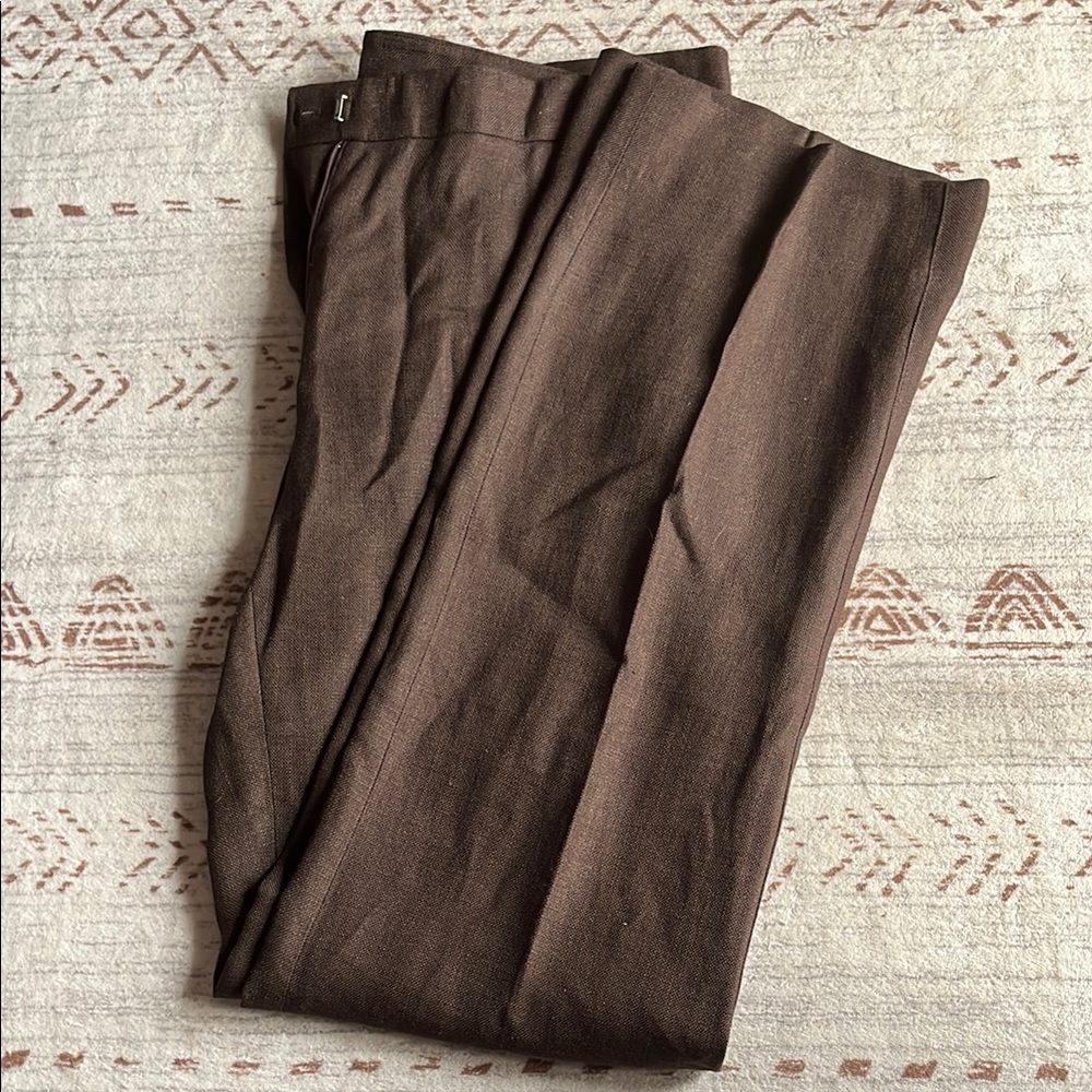 Piazza Sempione Brown Dress Pants
